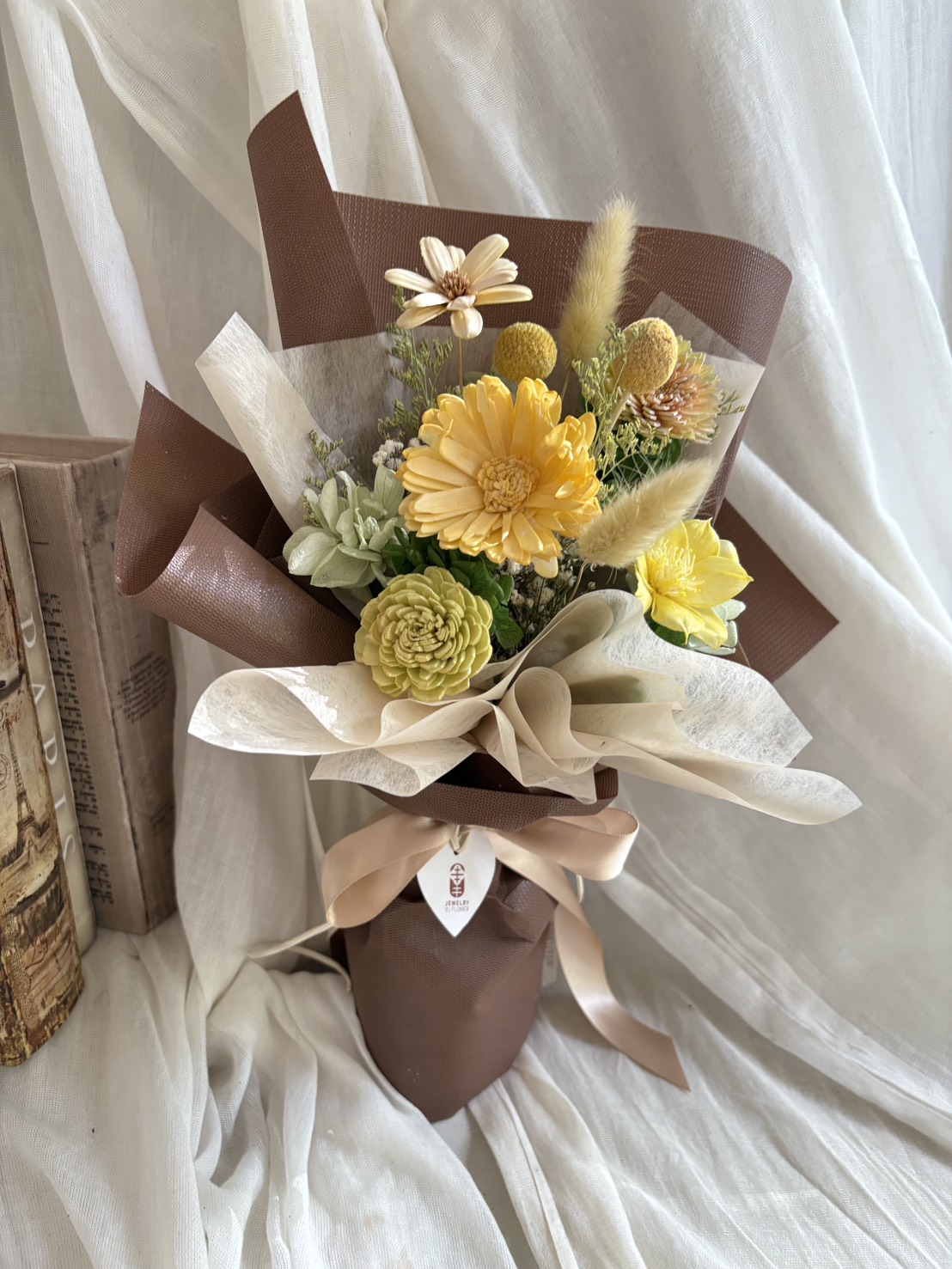 2025 文青系 咖色系花束